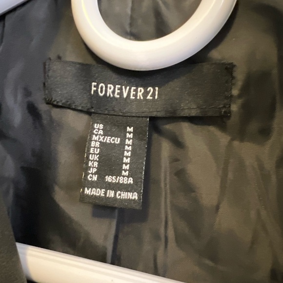 Faux Leather Moto Jacket/ Biker Jacket - Picture 6 of 6